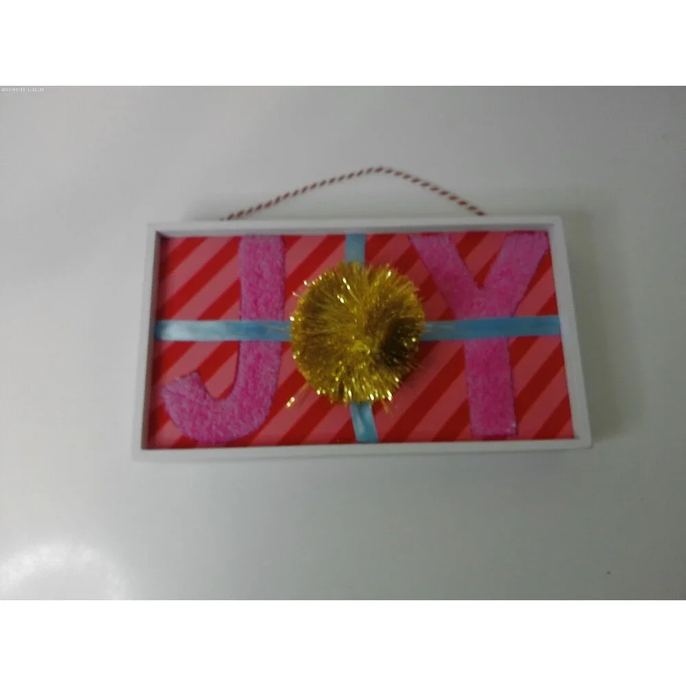 Wondershop JOY Frame Christmas Decoration